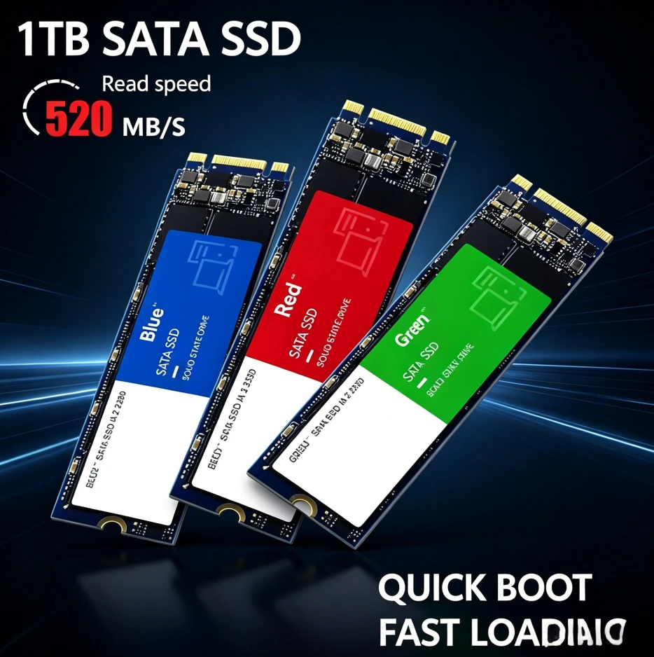 

Original SATA 2280 M2 SSD New Solid State Drive High Speed Hard Drive 1TB 2TB High-Speed Internal Storage Upgrade