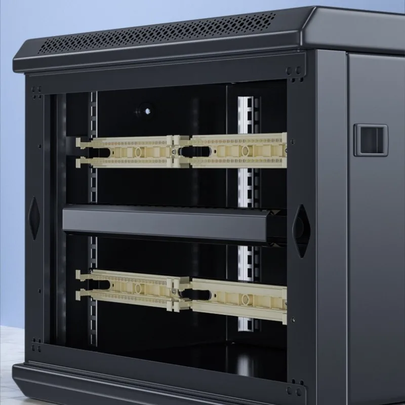 1U 19'' Bloque de cableado 110 montado en bastidor 100 pares de datos telefónicos y panel de conexión de voz