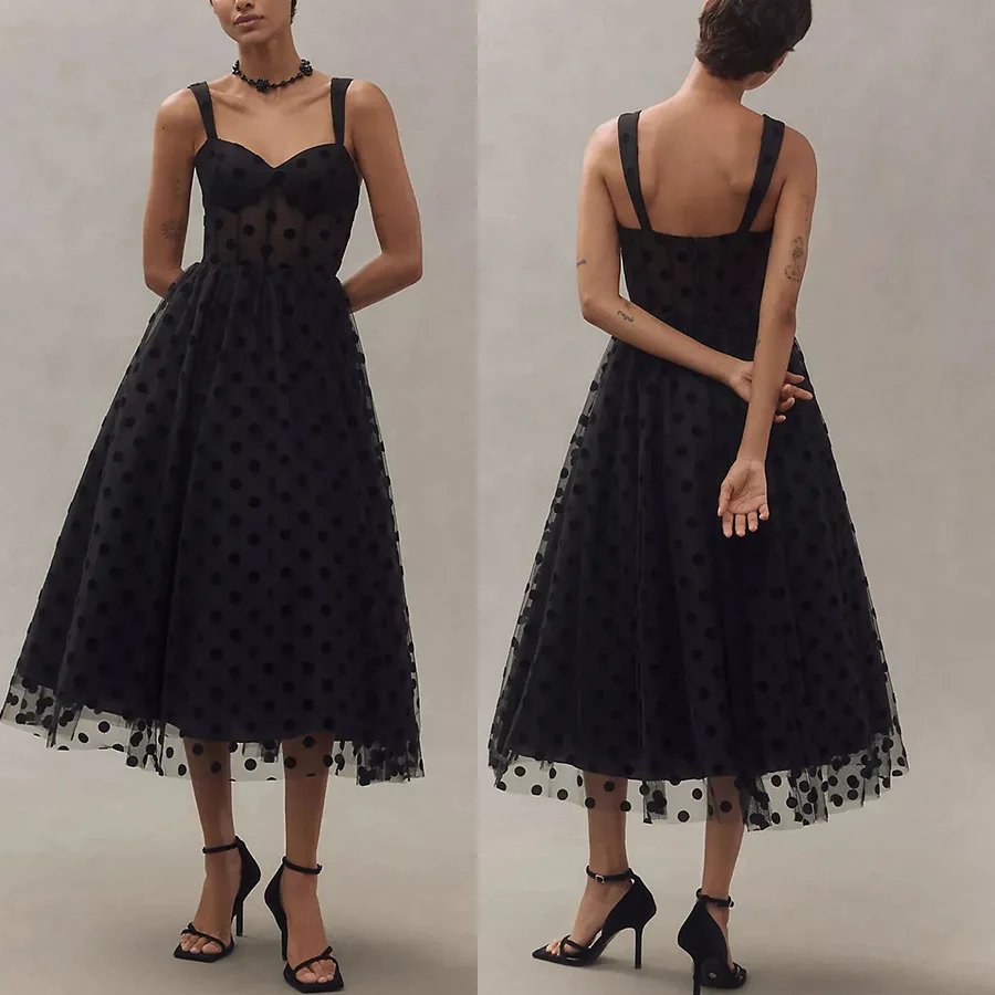 

Лето 2022, женское сексуальное тонкое однотонное платье трапециевидной формы без рукавов с v-образным вырезом и открытыми плечами для женщин, элегантное вечернее платье