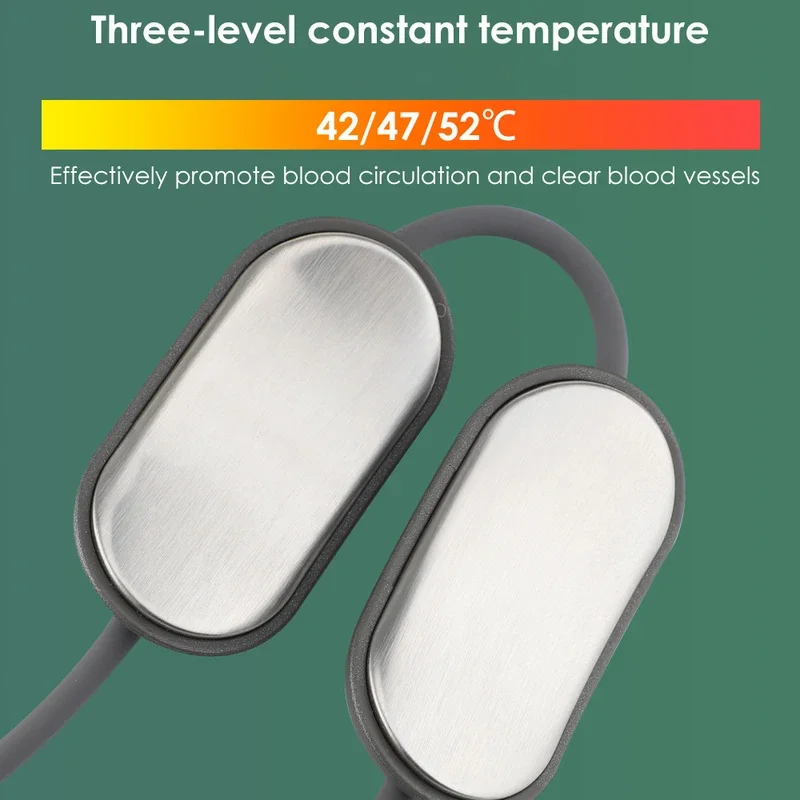 معلقة العمود الفقري العنقي مدلك 4 أوضاع تدليك 9 مستويات من الكثافة المحمولة تدليك قلادة الاسترخاء الرقبة الكتف