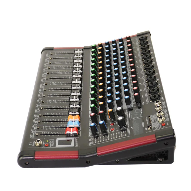 Alta qualità prezzo economico sistema a 12 canali Mixer Audio Live mixer Audio professionale effetto sonoro console Dj