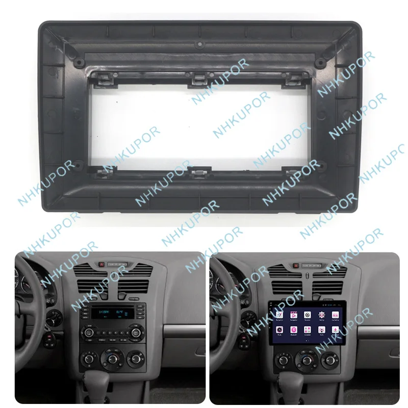 

Рамка для автомагнитолы 2 DIN для Chevrolet Cobalt, Equinox, HHR, Malibu, Pontiac, видео- и аудиопанель, монтажный комплект на приборную панель