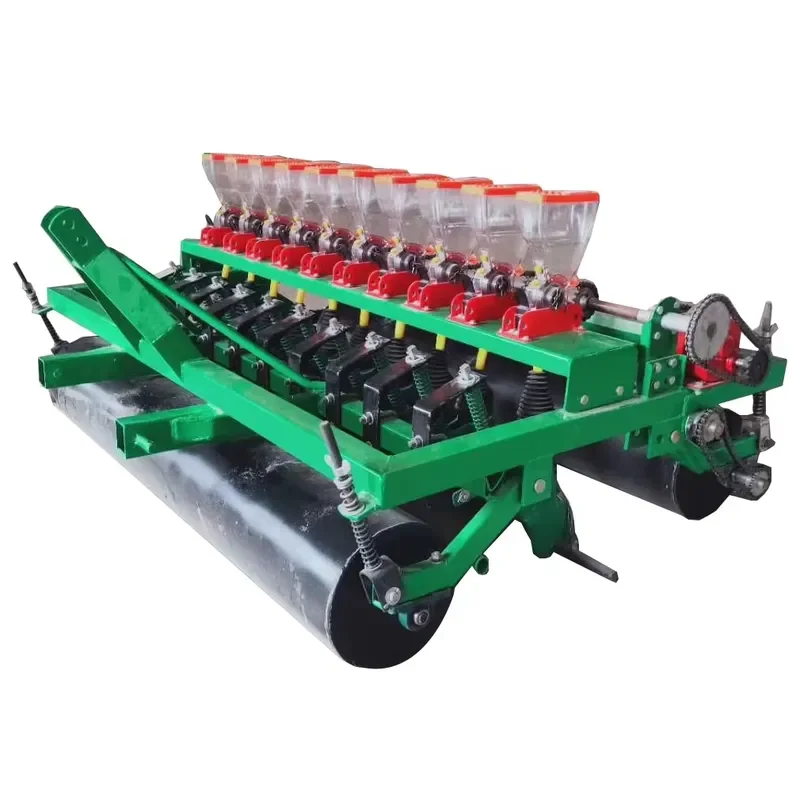 for Tractor Pull Vegetable Planter Push S Type Rice Seeder Nursery Transplanter Manual Hand Push Seed Drill Farming Tool