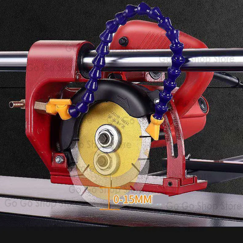 Multifunctional Desktop 45 Degree Chamfering Machine 220V 1500W Electric Hand Push Cutter for Stone Tile 800 M