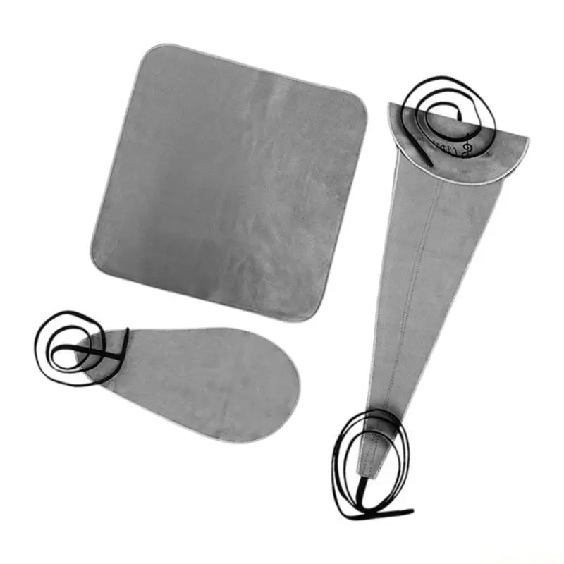 

M5TC 3Pcs Saxophone Tube Inside Cleaning Cloth Pull Through Cloth Instrument Cleaner