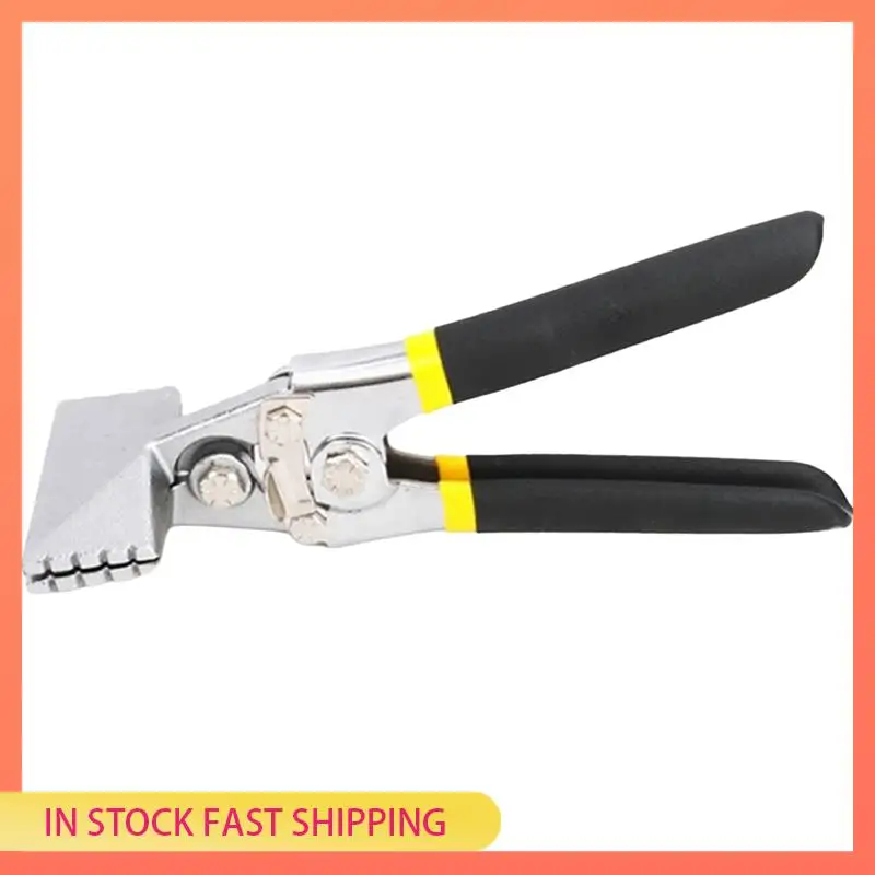 

AA05 Щипцы для гибки листового металла Ручные плоскогубцы для швов 80 мм Прямые губки Сварочный зажимной инструмент Широкие прямые губки