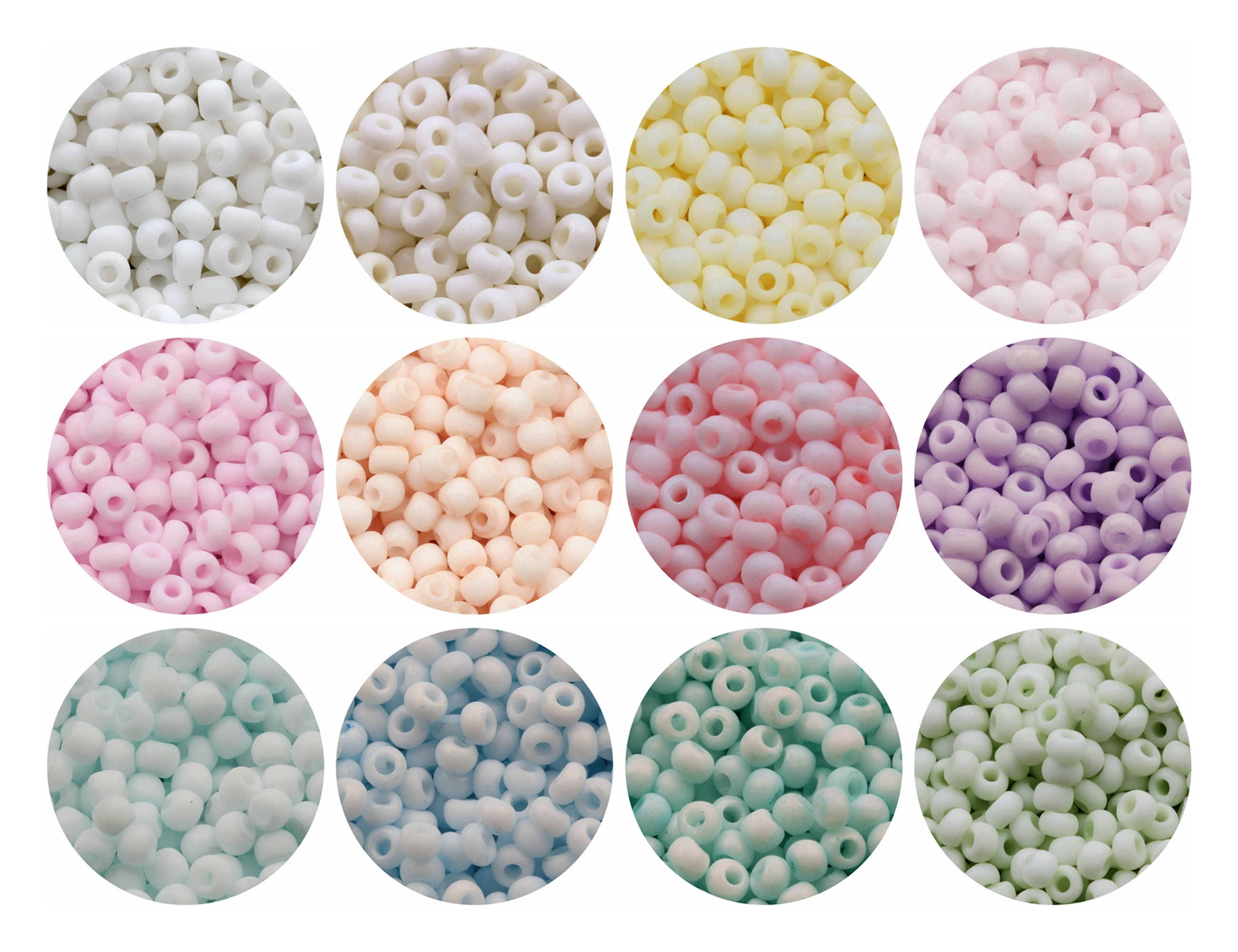 2mm matowe koraliki ze szkła Macaron do biżuterii, które robią DIY charms koraliki dystansowe luzem nieprzezroczyste małe koraliki kolczyki akcesoria naszyjnikowe GSB-F