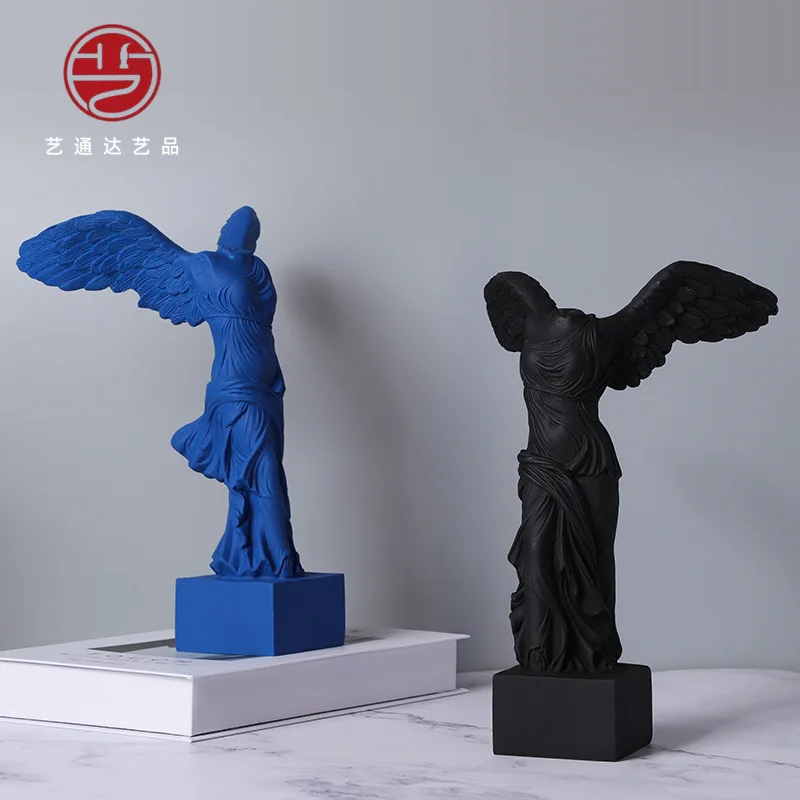 Resin Crafts, European Style Creative Home Decoration, Headless Angel Statue Ornaments