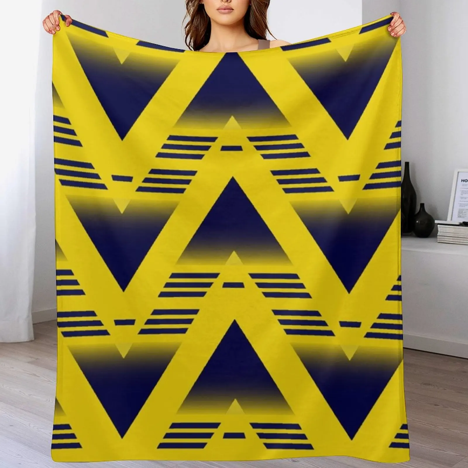 Retro Gooners Throw Blanket