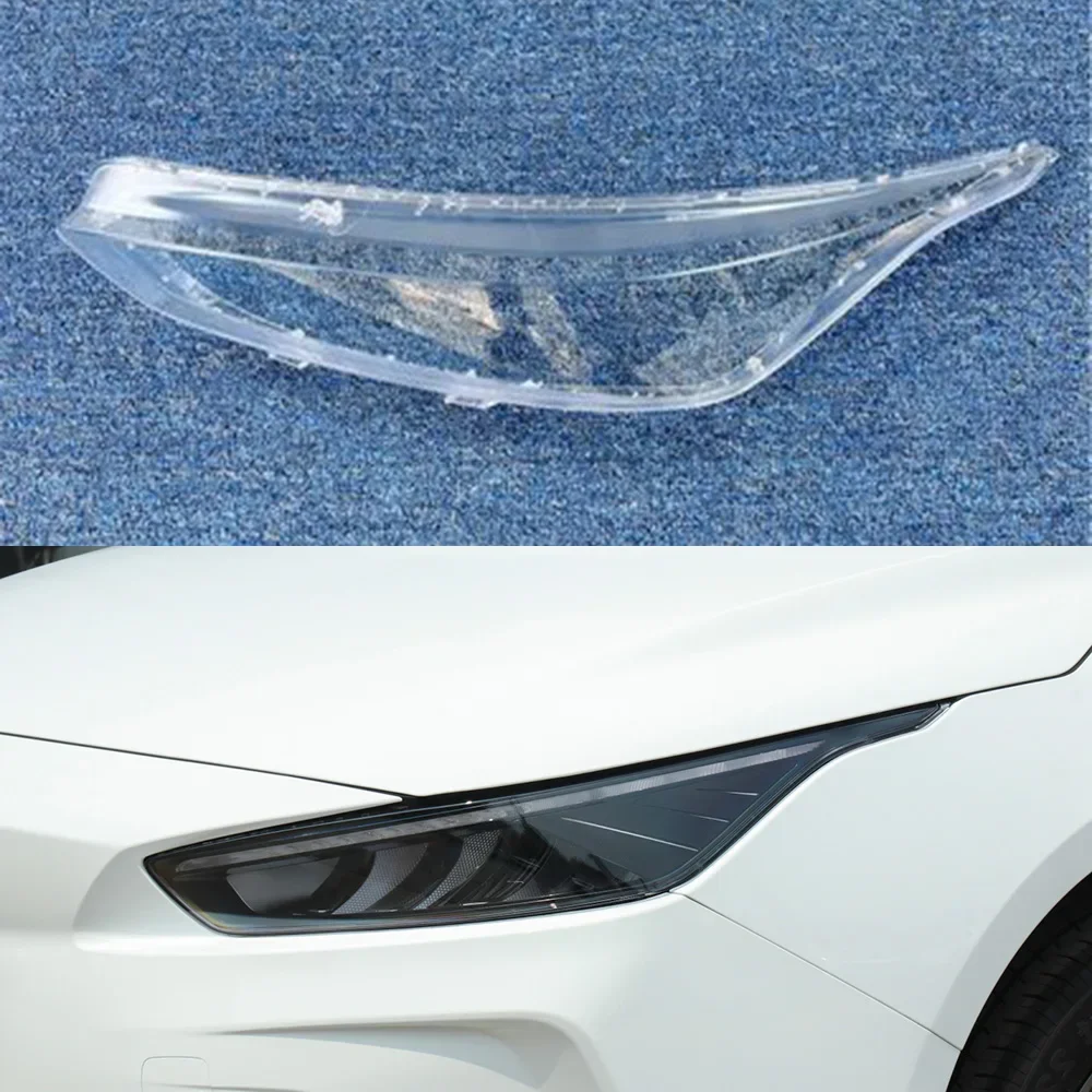 

For Geely Geometry A Car Front Headlamp Head Lamp Light Lampshade Lampcover Auto Glass Lens Shell Headlight Cover 2019 2020 2021