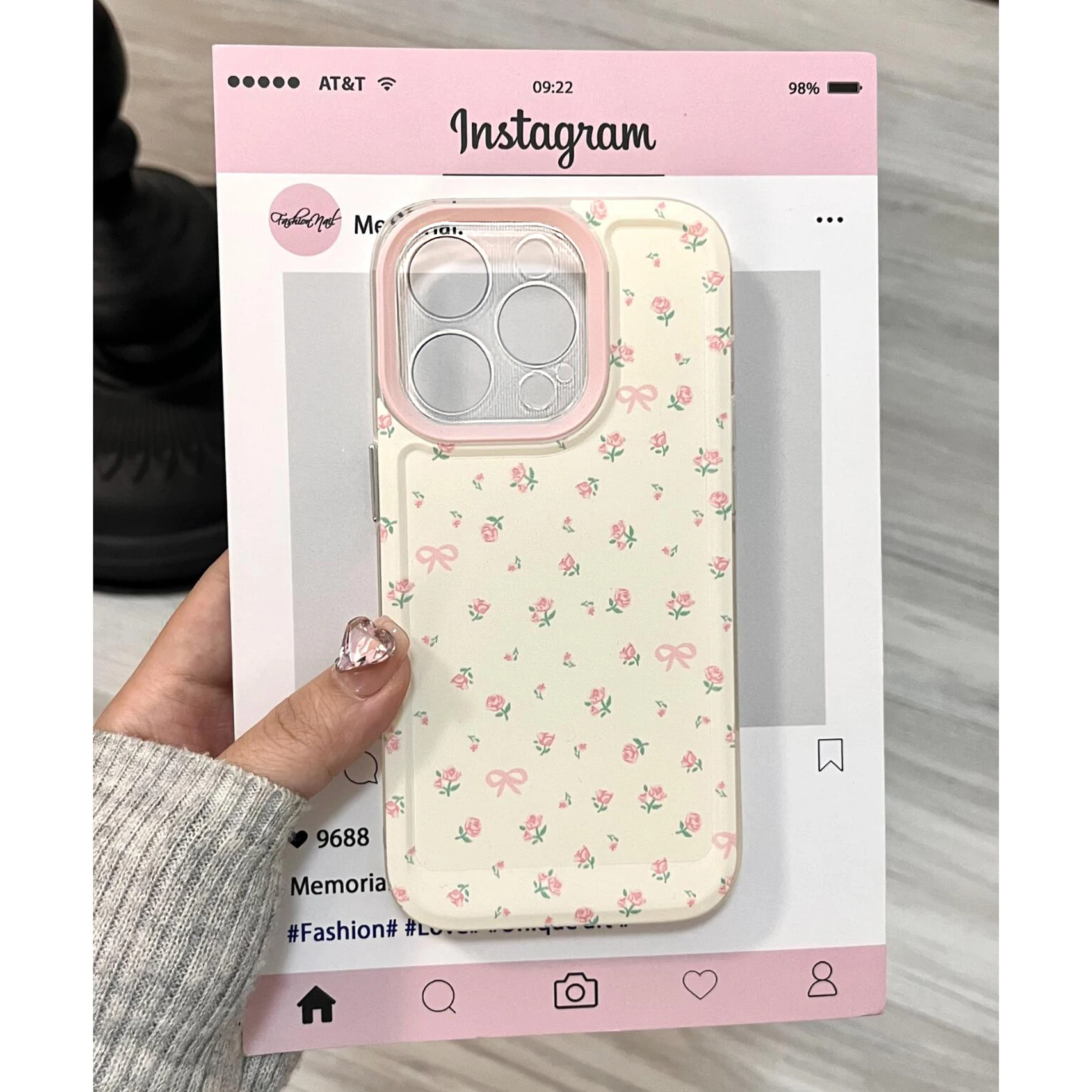 Floral Rose Korean Ins Gentle Cream Pink Cute Versatile Phone Case For iPhone 16 E 15 14 13 12 11 Pro XS Max 7 8 Plus Y2K Cover