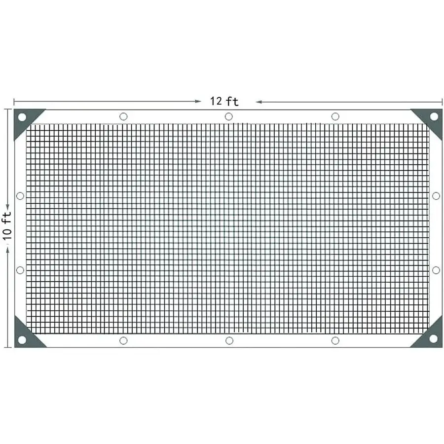 

Shade Cloth 70 with Grommets10 x 20 FT Garden Shade Cloth for Plants Greenhouse Patio Pools, Black Outdoor Sun Shade Mesh