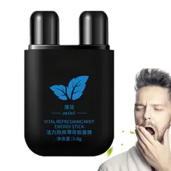 Nasal Inhaler Mint Nasal Essentia Oil Menthol Inhaler Wake Up Stick Relieve Rhiniti Fatigue Refreshing Home Supply Health Care