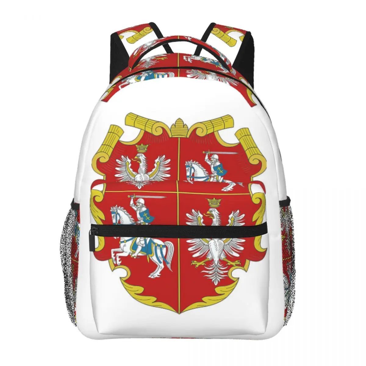 

Coat Of Arms Of The Polish Lithuanian Commonwealth Backpack BookBag Children School Bag Computer Shoulder Bags for Men Women