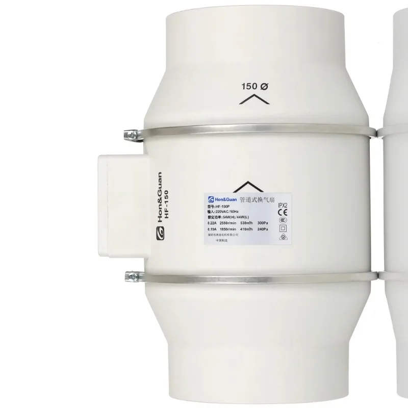 OEM 4 5 6 8 10 Inch Control Silent Inline Duct Other Ventilation Fans Power Air Extractor Fan in Line Exhaust Fan
