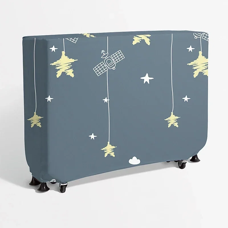 

Printing Folding Bed Cover All Inclusive Dust-Proof Bed Cover Office Leisure Camp Beds Escort Bed Protect Outdoor Recliner Cover