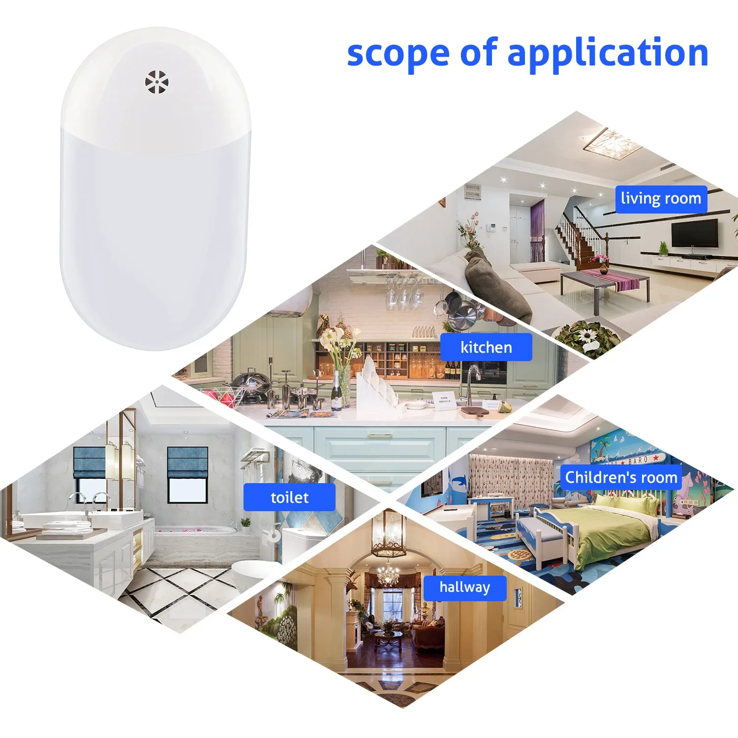 LED Sensor Light EU Plug-in Night Warm White Nightlight Dusk-to-Dawn for Children Home Bedroom Bathroom Kitchen HallwayStairs