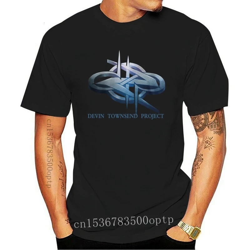 New Hot Devin Townsend Project Metal Rock Band Men's Black T-Shirt Size S-3XL