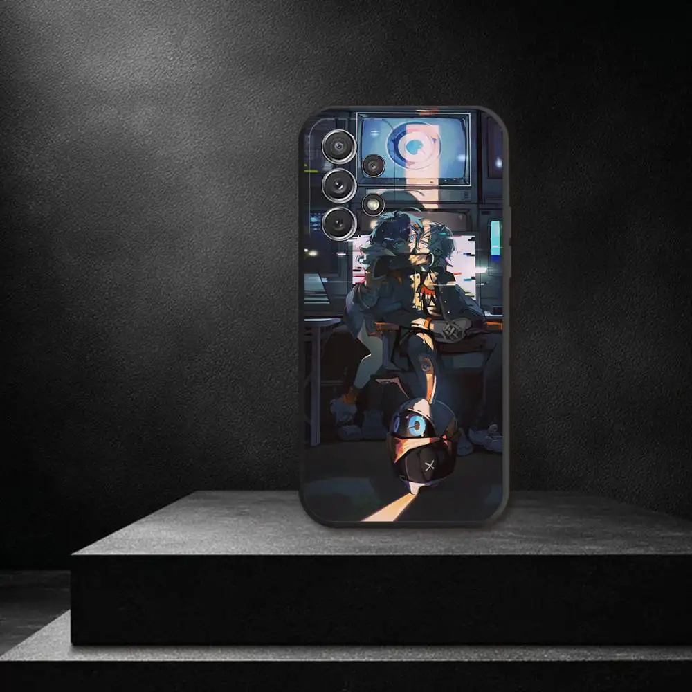 Zenless Z-Zone Zero Phone Case For Samsung S 25,24,23,22,30,21,10,9,Ultra,Plus,Lite,FE,4,5G Black Soft Case