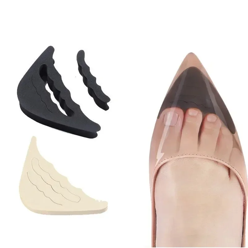 1 Pair of Women's High Heels Half Forefoot Insole Cushioning Pain Relief Protector Toe Forefoot Pad