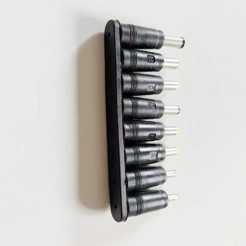 العالمي تيار مستمر موائم مصدر تيار موصل التوصيل مع 8 قطعة تيار مستمر مختلف ذكر 5.5X2.1 مللي متر محول الطاقة تحويل المكونات