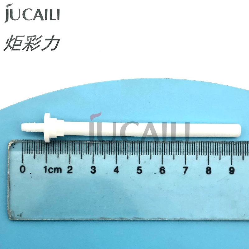 JCL 10pcs 93mm Long Ink Cartridge Hose Connector for Roland Mimaki Eco Solvent Printer 220mL Ink Sub Tank Pipe