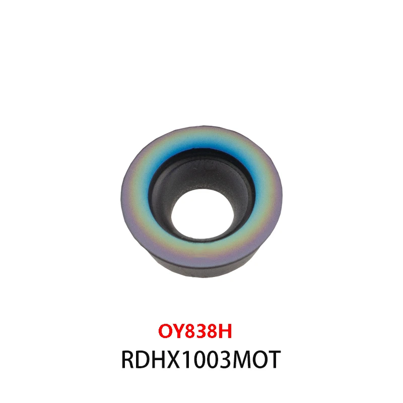 Oltre RDHX oyoy880a RDHX12T3 utensili da taglio per tornio con inserto in metallo duro 10 pezzi lavorazione acciaio acciaio inossidabile ferro