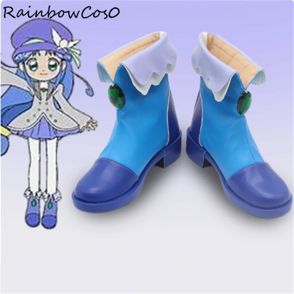 

Rein Twin Princesses of the Wonder Planet Обувь для косплея Сапоги Игра Аниме Хэллоуин RainbowCos0 W4319