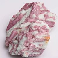 Hot Pink Plum Blossom Tourmaline Irregular Rough Raw Stones Natural Crystals Minerals Room Decoration  Gemstones Witchcraft Gift
