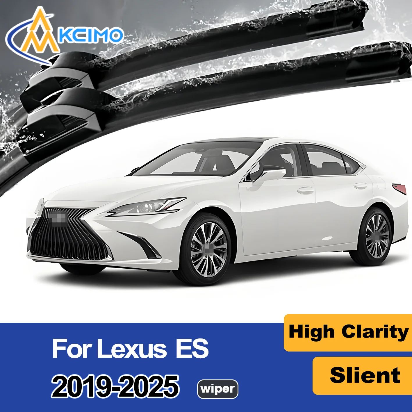

2PCS New Front Windshield Wiper Blade for Lexus ES XZ10 2019-2025 Front Windshield Auto Wipers Blade Accessories 2025 2024 2023