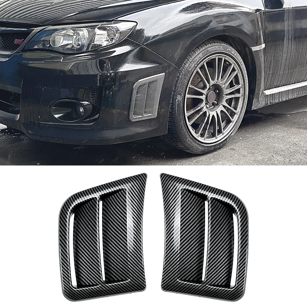 

АБС-пластик, боковое украшение автомобиля, крыло, крыло для вентиляционного отверстия, обшивка для Subaru Impreza WRX STI 2008-2014