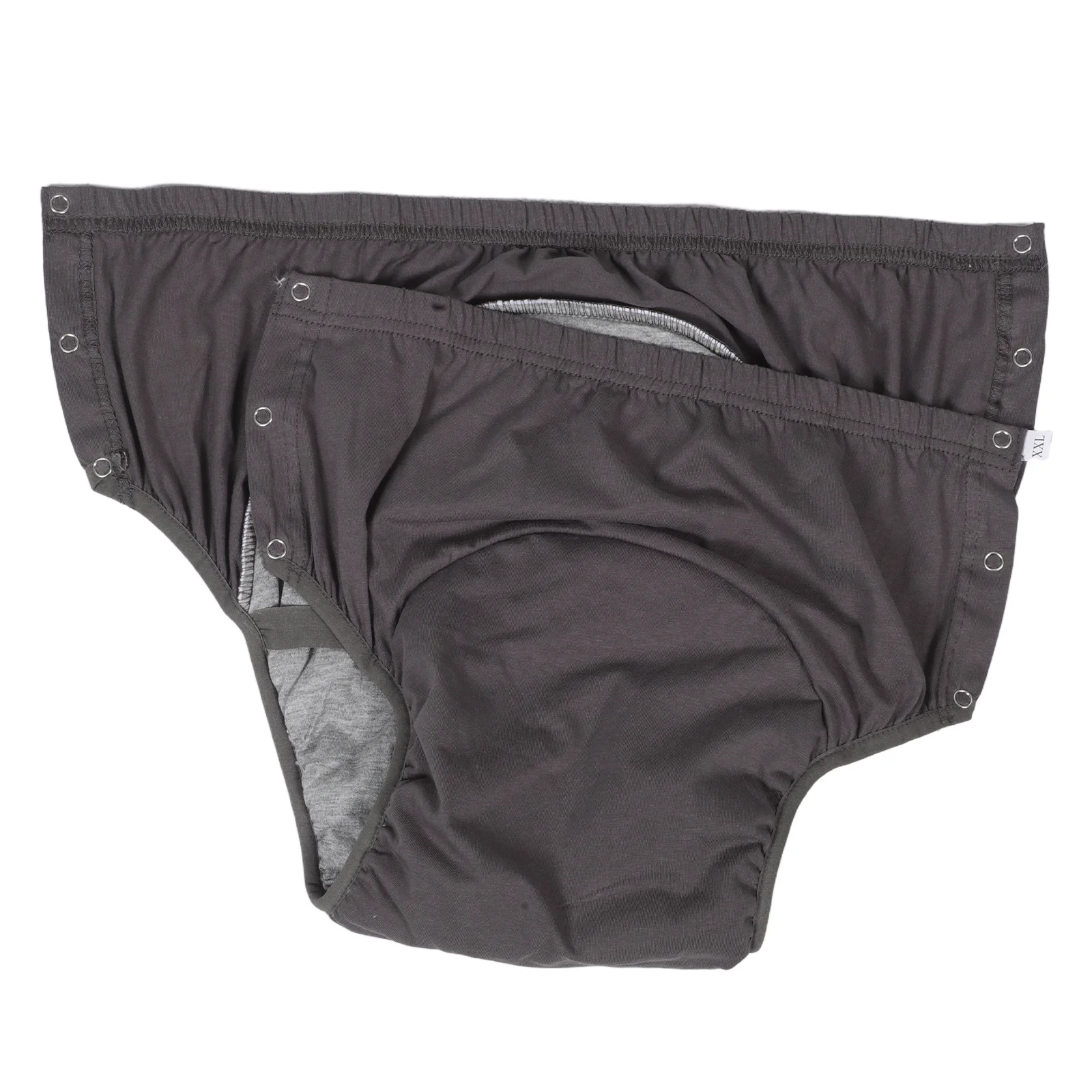 성인용 방수 속옷 세탁 가능한 면 요실금 팬츠 노인용 재사용 가능한 풀온 기저귀 남녀 공용