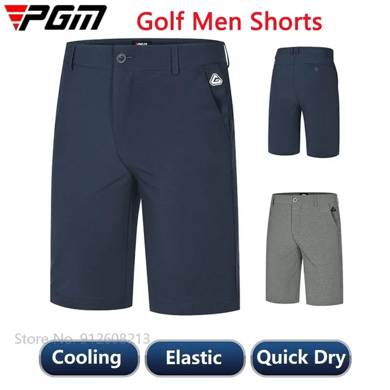 PGM Male Quick Dry Golf Short Trousers Mens Golf Shorts Elastic Short Sweatpants Casual FitnessSports Clothes Plus Size XXS-3XL