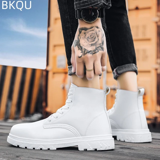 Botas blancas hombre online