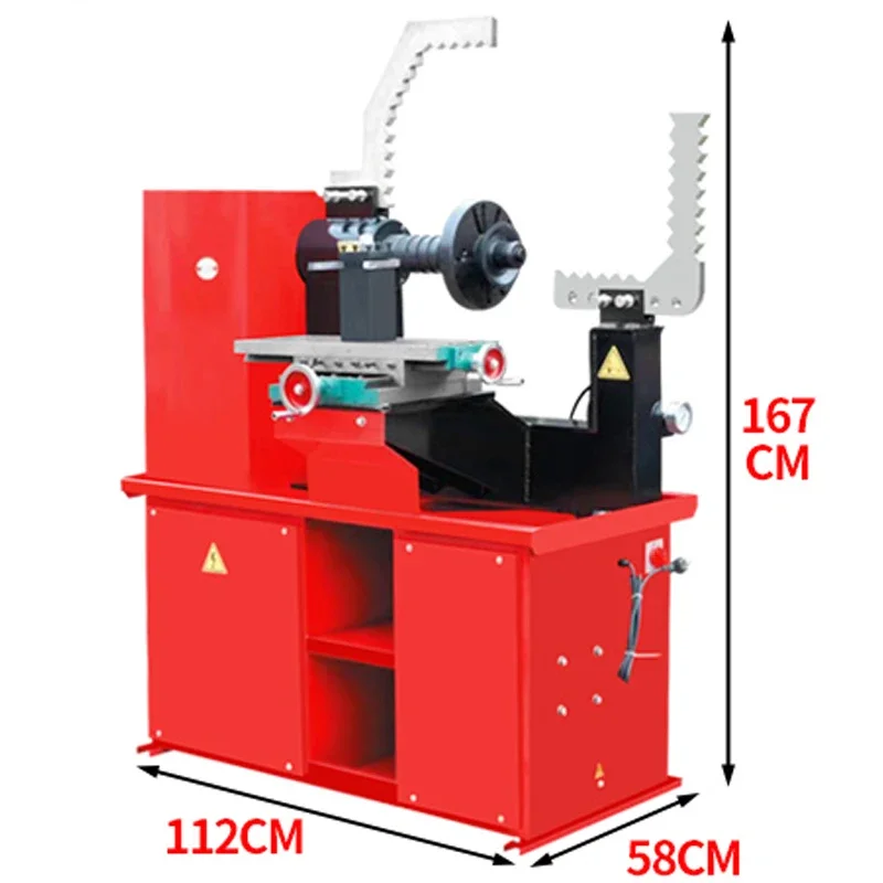 Automotive Wheel Shaping and Repairing Machine Aluminum Alloy Steel Rim Wheel Hub Correction Machine with Knife Fully Automatic