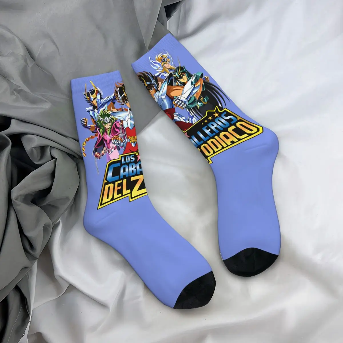 S-Saints And S-Seiyaed Knights Of The Zodiac Ankle Stockings Adults Men Socks Quality Socks Autumn Skateboard Anti Slip Socks