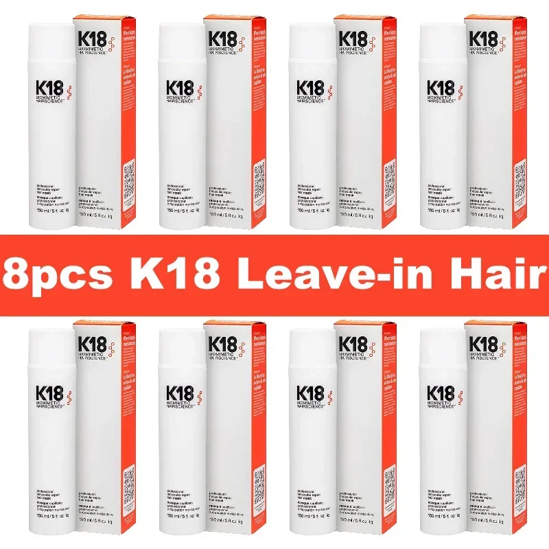 

150ml K18 Leave-In Molecular Hair Mask Original Repair Molecular Hair Care Damaged Dry Frizzy 4 Minutes Treatment Moisturize