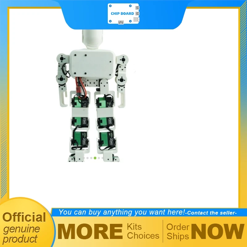 

Платформа человекоподобного робота Seeedstudio Fashionstar Atom X 17DOF с сервоприводами RA8-U25H-M и комплектом с открытым исходным кодом XIAO ESP32S3