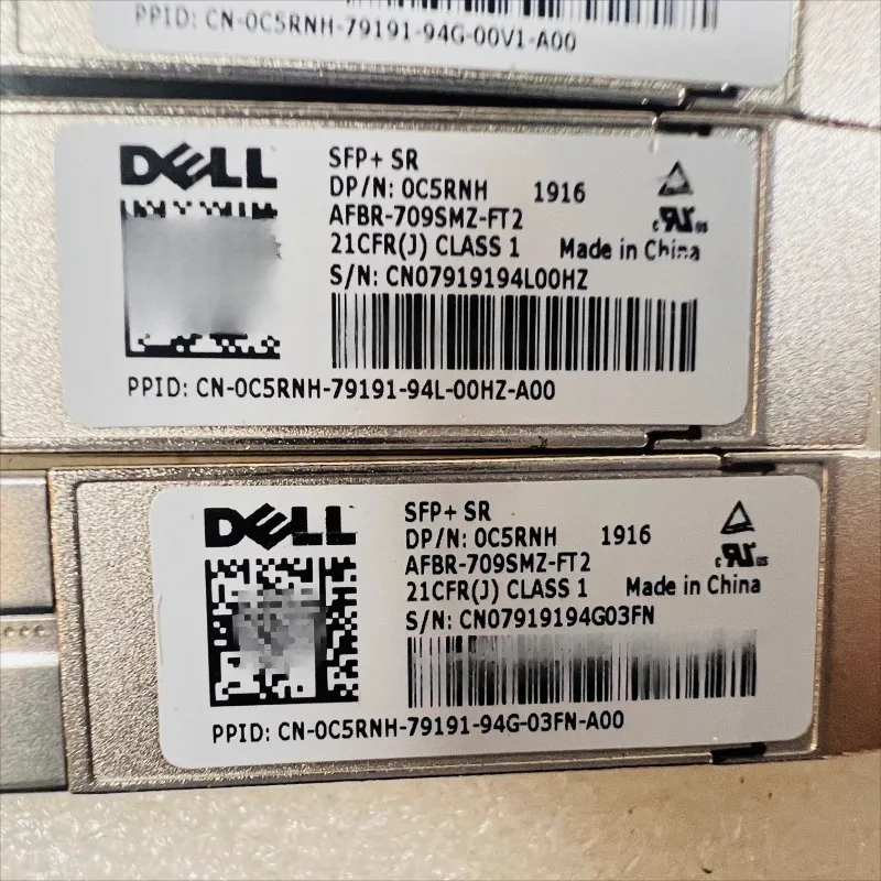 

Детали для многомодового оптического модуля Dell/AFBR-709SMZ-FT, 20 000 мега, 0C5RNH SFP + SR