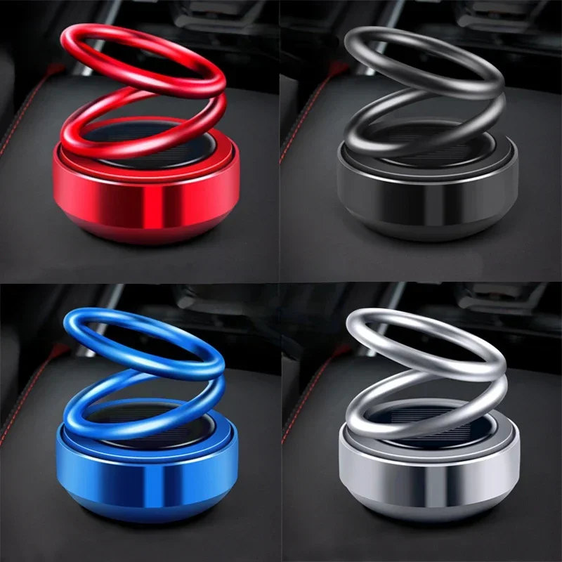 Rouleau rotatif à énergie solaire, produits de voiture, Spinner, suspension en alliage, Gyroscope, pointe supérieure, Gadgets technologiques, leurre