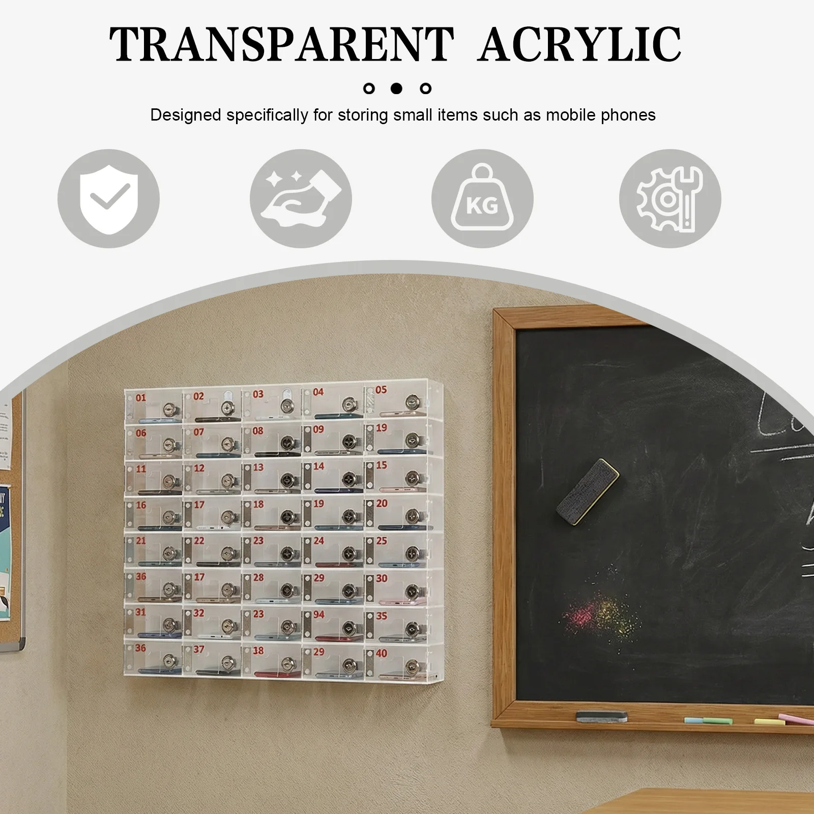 40/60 Slots Wall-Mo…