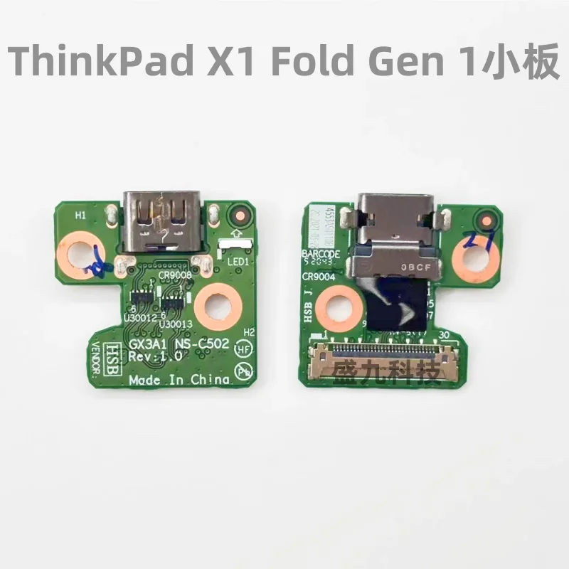 

Оригинальная USB-плата WYORESY для Lenovo ThinkPad X1 Fold Gen 1, 5M11B10199 NS-C502.