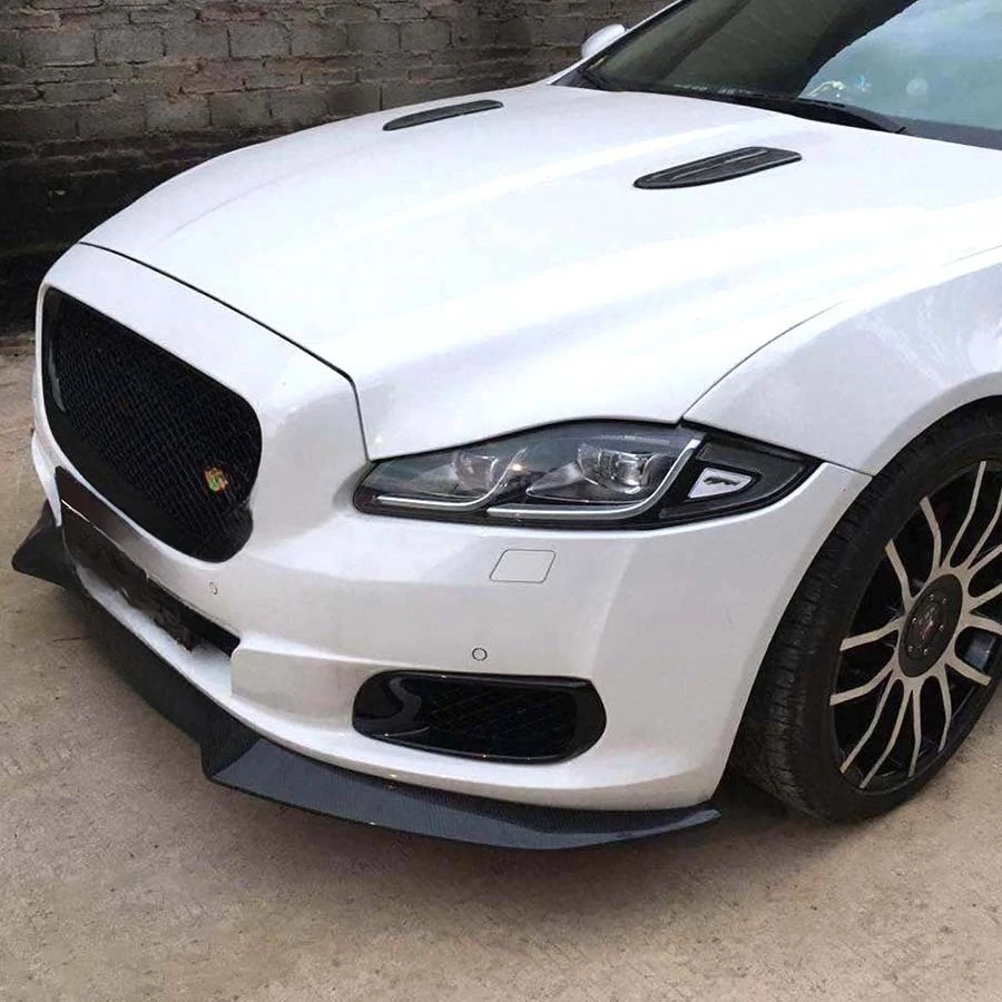 

For Jaguar XJL Carbon Fiber Front Lip 2009-2016 Modified Small Surround Bumper Chin Auto Parts
