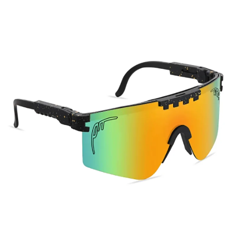 Pit Adder Zonnebril Uv400 Zonnebril Heren Dames Volwassenen Outdoor Brillen Sportbril Mtb Tinten Zonder Doos