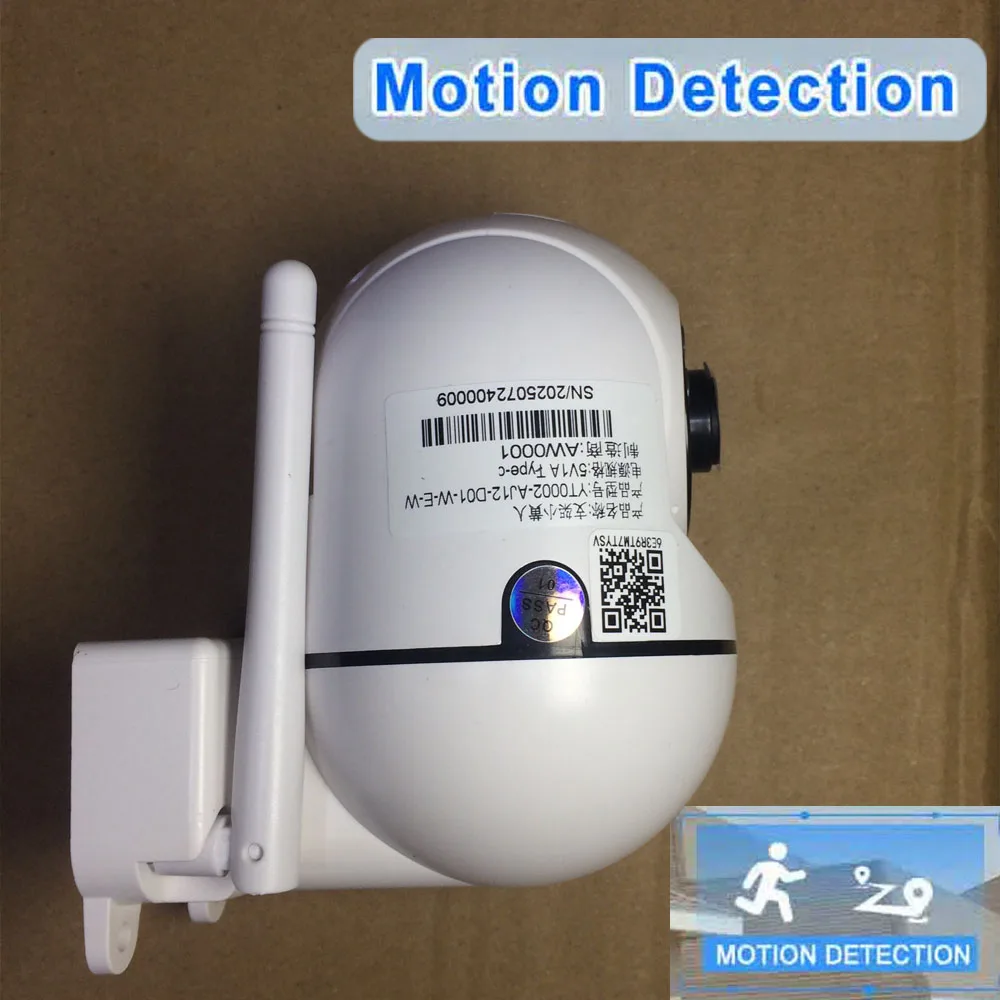 Carpbaba 2MP Cameras Wifi Video Surveillance IP Outdoor Security Protection Monitor 4.0X Zoom Home Wireless Track Alarm