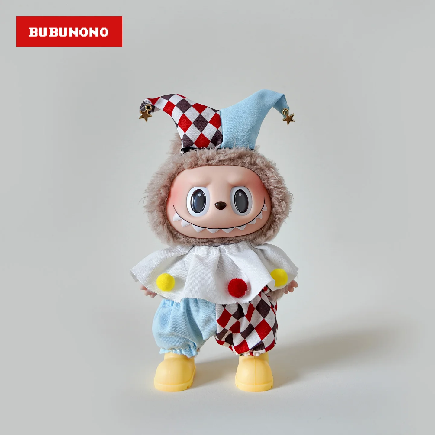 

"Joker Fans Alert!" Labubu 1.0 3.0 Gen Vinyl Figure Costume Hanging Decor Crazy Colorful Outfit Clown Inspired Clothing
