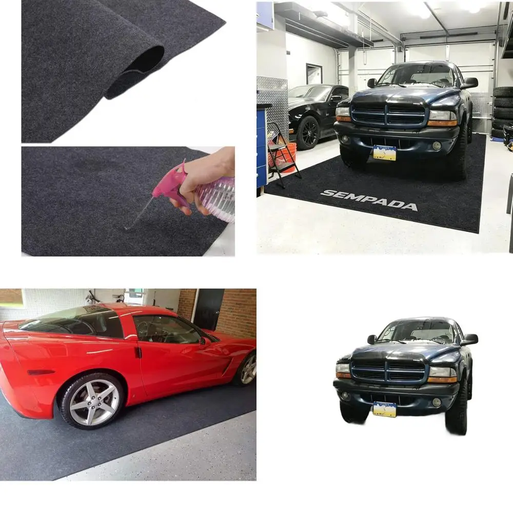 

Oil-Absorbing Mat for Garage and Workshop - Protects Floors from Spills, 8'6 x 20'