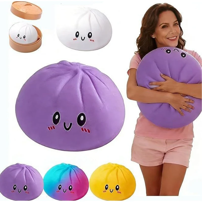 extra-large-25cm-dumpling-squishy-slow-rebound-sensory-fidget-toy-with-colorful-design-soft-stress-ball-home-office-party-gift