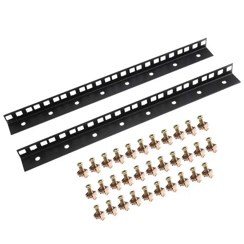 2026 New 8U Cabinet Column Kit 19Inch Standard Rack Rails Includes 32 Sets Of M6 Card-Type Nut Screws DIY Server/Audio Amplifier - view 3