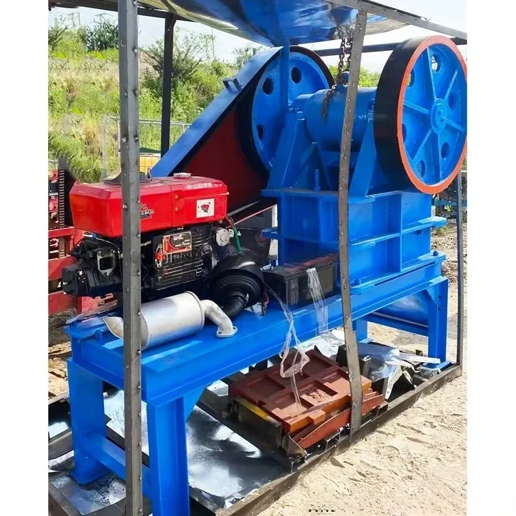 hot sales Quarry Granite Basalt Marble Crusher Plant, Mining Rock Stone Breaking Machine, PE400x600 Jaw Crusher Price List